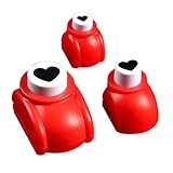 Papierstanzer Für Bastelarbeiten | Platzsparend & Tragbar - Sternen-Stanzset | Für Kinder Mädchen Schule Kindergarten Geburtstag Silvester