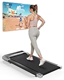 Copant Walking Pad Geeignet für High-Tech-Geräte, 6 km/h Laufband Schreibtisch mit APP-Steuerung, 136 KG Laufband für Zuhause mit Professionelle Trainingskurse & Multi-Runner-Rennen