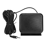 Ladieshow Externer Lautsprecher CB Funk, Zusatzlautsprecher Auto Lautsprecher für CB Funkgerät Tragbarer Lautsprecher, Mini NSP-100 Funkgerät CB Autoradio für Yaesu FT-847 FT-920 FT-950 FT-2000