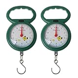 Handgriff Angeln Hängehaken Waage mit Fischmuster Gewicht Federwaage 10 kg Wiegewerkzeug Spezielles Design Digitale Waage Gramm und Unzen und Pfund