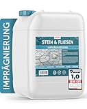 PLINTEX® Steinimprägnierung Außen & Innen 10 L für ca 80-120m² - Universelle Fassaden & Stein Imprägnierung für Naturstein, Beton, Granit & Pflasterstein - Stein-Versiegelung