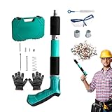 Akku- – Robuste Bauweise, kompakte, ergonomische Größe | Schnurloses Paket | Elektrische Polsterhefter für -, Heimwerker-, Möbelreparatur-, Handwerks- und Werkstattprojekte