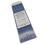 Abaodam 1Packung Wolframelektroden für Wig Schweißen Hohe Elektrische Leitfähigkeit Geringe Abbrandrate für Nickellegierungen