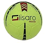 Lisaro Indoor-Fußball Gr. 5 aus Echt Veloursleder | Hallenfußball | Hallenball | Indoorfußball | Spielball der Extraklasse