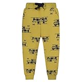 Jogginghose für Kleinkinder, Jungen Mädchen, Dinosaurier-Aufdruck, Baumwolle, Kordelzug, elastische Taille, Sport-Jogginghose mit Tasche Funktionswäsche Kinder Fußball