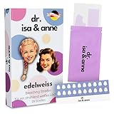 Zahnaufhellungstreifen Bleaching Teeth Whitening Stripes von deutschen Zahnärzten, peroxidfrei, für helle und strahlend weiße Zähne, schmerzfrei und schonend