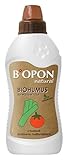 Biopon Universal Biohumus Gemüse- und Kräuterdünger 1l, komplettes Nährstoffset, Pflanzenwachstum, Pflanzennahrung
