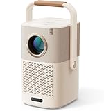Beamer Sound by JBL, T2 Portable Projektor 450ANSI FHD 1080P Native Outdoor Beamer mit 2.5H Built-in Batterie/Autofokus/Trapezkorrektur Klein Beamer Heimkino, Projektor für Handy/Laptop（General）