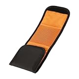 1 x Kamerafiltertasche, 3 Taschen, Kamera-Filtertasche, faltbar, Kameralinsenfilter, Geldbörse, Tasche, Objektivfiltertasche, tragbare Objektivfiltertasche, Orange