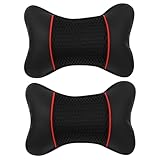 DRESSOOS 2St Kopfstütze Hals für Flugzeug reisen hals für Kopf Autos Kissen Hals für Auto headseat autokissen nackenstützkissen nackenkissen Autozubehör nacken komfort kissen Polypropylen