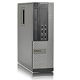 Desktop-PC I5 Dell 7010 SFF (Intel Core i5 70 3.2 GHz, 16GB de RAM, SSD 240 GB, DVD, Windows 10 Pro) (Generalüberholt)