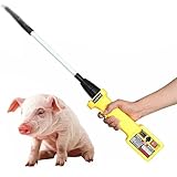 Viehtreiber Elektro, Elektroschocker Viehtreiber, Elektroschocker Selbstverteidigung Für Vieh Rinder Schafe Pferde Und Andere Tiere, Wasserdichter Viehtreiberstab Wiederaufladbarer 65cm