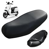 Motorrad sitzbezug Universal Wasserdicht Sitzabdeckung 60 x 80 cm,Roller Sitzbankbezug– für Roller-E-Bike-und Motorradsättel – hochwertiges PU, rutschfest, elastisch und wasserdicht sitzabdeckung