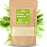 RheinNatur Erbsenprotein Pulver 1 kg - Veganes Proteinpulver - Eiweißpulver für Proteinshakes, Smoothies & mehr - Pflanzliches Protein - 1000 g Beutel