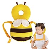 Kopfschutz Rucksack für Babys | Bienenform Kinderlauflernhilfe Kopfschutz Rucksack,Bequeme Baby Laufhilfe Lernhilfe Für Zuhause Garten Park