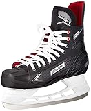 Bauer Unisex-Kinder Pro Skate Feldhockeyschuhe, Schwarz (Schwarz-Weiss-Rot-Si 900), 37.5 EU