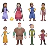 Mattel Disneys Wish Die Teens-Pack aus 8 beweglichen Minipuppen und Sternenfigur, HPX36