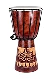 Djembe Trommel Bongo Drum Handtrommel Buschtrommel Percussion Kinder Fair Trade 30cm
