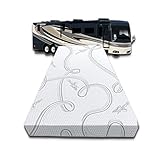 FoamRush Kühlgel-Memoryschaum-Matratze, 10,2 cm (4 Zoll), Kühlgel-Memory-Schaum-Matratze, Ersatz mit Baumwollbezug, mittelfest, Komfort-Druckentlastung, hergestellt in den USA, Wohnmobil, Reise,