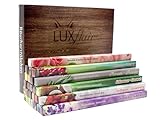 Räucherstäbchen Set XXL - 26 Düfte u.a. mit Rose, Sandelholz, Vanille, Citronella, Nag Champa. Indischer Mix