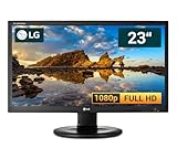 LG Flatron IPS 231 1920 x 1080 Pixel Full HD 23 Zoll / 58,42 cm Flachbildschirm Monitor 1000:1-250 cd/m² - 5 ms - schwarz