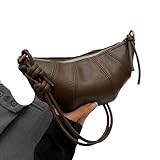 Kyntex Umhängetasche Damen Reißverschluss Feste Farbe Mode Crossbody Bag Weiche Handtasche-CPU