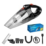 Vgpbphj Oryzom Akku Staubsauger, Oryzom Handstaubsauger Akku Testsieger, with LED Light and Quick-Charging Function, Handstaubsauger Nass und Trocken, Lightweight and Quiet, Starke Saugkraft