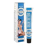 BALM TATTOO Tattoo Aftercare, Pflegecreme mit Panthenol, Creme für Hautpflege und Tattoo Pflege nach dem Tätowieren, 30g