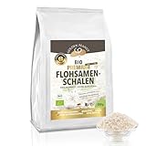 GOLDEN PEANUT Flohsamenschalen Bio 2 x 500 g, 99% Reinheit, Indien, ballaststoffreich, glutenfrei, vegan, Naturprodukt