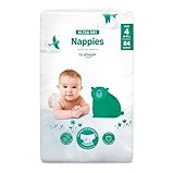 By Amazon Ultra Dry Windeln Größe 4 (8-14 kg), Weiß, 84 Stück (1-er Pack) (Früher Unter Der Marke Mama Bear, Identisches Produkt)
