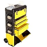 ASS Werkzeugtrolley Werkstattwagen Metall XXL B305ABCD mit Schubladenverriegelung und Schloss sehr robust