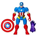 MixMashers Marvel Captain America Avengers Mix-and-Match Action-Figur & Accessoires
