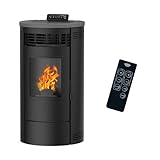 Pelletofen Air Flavia 9,5 kW schwarz Sannover