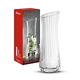 Spiegelau Karaffe 1 Liter, LifeStyle, 4450157, Wasserkaraffe aus Kristallglas, Glaskaraffe spülmaschinenfest