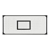 CasaNexa Aquariumdeckel Abdeckung Selbstmontierend Anti Sprungnetz, Schwarzer Schutzgitter für Fischbecken, Wasserschutz für Aquaristik- 100x40cm