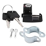 Lenker-Helmschloss, Diebstahlschutz, Motorradzubehör, hochwertiges Eisenmaterial, wetterbeständig, für Almera, Primera X Trail, Teana, Altima,