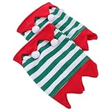 ANDRESLAD 2 Stück Vorderbeingamaschen für Pferde Gestepptes Leichtes Material Gestreiftes Design Universelle Beinbandagen für Festliche Anlässe und Täglichen Schutz