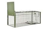 KrapTrap® Marderfalle und Katzenfalle – 75 x 29 x 28 cm Lebendfalle um Marder, Katzen, Hasen und Kaninchen lebend zu fangen und Nicht zu verletzen oder zu töten