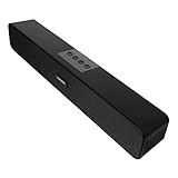 VILLCASE 1Stück Drahtloser Lautsprecher für PC Smartphone Kompakte Soundbox mit Tiefem Bass für Home Entertainment Büro Platzsparend Monitor