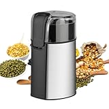Küchenmühle, 280 W, abnehmbares Küchenzubehör, Kaffeemühle und Gewürze für | für getrocknete Chili, Zubereitung von Mahlzeiten, Sesam, Pfeffer, Sternanis