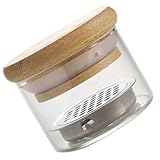 Reinigungsbecher für verdickte Glasnägel, mit auslaufsicherem Deckel und Netzsieb für Gel-Polierwerkzeuge und Zubehör, Edelstahldeckel, Nagelbürstenhalter