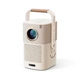 Beamer Sound by JBL, T2 Portable Projektor 450ANSI FHD 1080P Native Outdoor Beamer mit 2.5H Built-in Batterie/Autofokus/Trapezkorrektur Klein Beamer Heimkino, Projektor für Handy/Laptop（Looks）