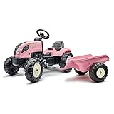 Falk 2056L Buchstaben Trettraktor, Rosa