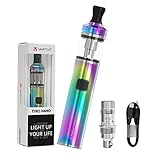 VAPTIO Tyro Nano Kit Vape Pen 900mAh Akku 30W All in One Elektronische Zigarette, Starter Kit mit 2.0ml Tank, kein E-Liquid kein Nikotin(bunt)