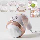 VIBRATONE PRO Massagegerät, kreisförmig, Anti-Cellulite 5 in 1 - elektrisches Vibrationsgerät, Palper Rollen