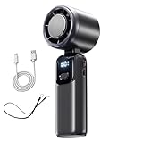 Generisch Aufladbarer Handventilator - Faltbarer Persönlicher Kühlventilator,Multifunktionales Klimagerät, Bei Warmem Wetter Für Alle