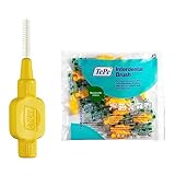 TePe Interdentalbürste, Original, Gelb, 0,7 mm/ISO 4, 20 Stk., Plaque-Entfernung, effiziente Reinigung der Zahnzwischenräume, für mittelgroße Lücken