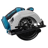 Akku Kreissäge 750W Mini-Kreissäge Akku Handkreissäge Tauchkreissäge mit Führungsschiene Bürstenlosem Motor 20000 U/min Schnitttiefe 0-90mm für Weiche und Harte Hölzer