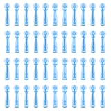 100 Stück Einweg Mitesser Makel Entferner, Sterile Akne Pickel Nadeln aus ABS, Mitesserentferner Set mit Komedonenpinzette für Gesichtspflege zu Hause, Schönheitssalon