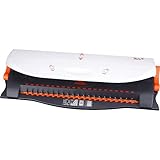 Peach PB200-09 Plastikbindegerät | Personal Binder DIN-A4 | bindet 50 Blatt | max. 12 mm Binderücken | 4 Blatt Stanzkapazität | inkl. 20-teiligem Starterset